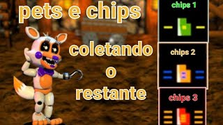 coletando oque resta de pets e chips fnaf world parte 10 [upl. by Caputto293]