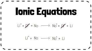 Ionic Equations  GCSE Chemistry Revision [upl. by Arym]