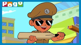 Little Singham 🦁 Dushmano ka game over😎  Nonstop Full Episode🤩 Little Singham Cartoons 👊  POGO [upl. by Aicnelev]