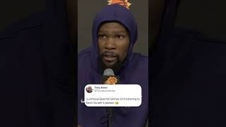 KD on Suns defense vs Quentin Grimes 😭 [upl. by Farmelo92]