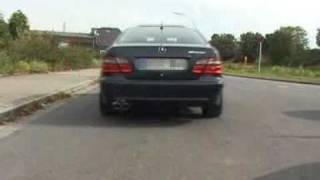 Eisenmann Exhaust  Mercedes CLK W208  wwweisenmannus [upl. by Eceerahs]