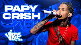 Papy Crish  Vibras En Vivo [upl. by Nyrrad168]