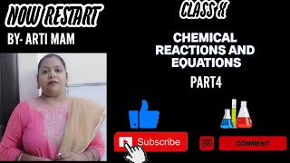 CORROSION AND RANCIDITY  CHEMICAL REACTION AND EQUATIONS CLASS X PART 4 artimam restart [upl. by Iline938]