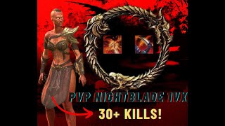 PVP NIGHTBLADE 1VX  30 KILLS [upl. by Ydnes]