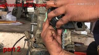 टीवीएस स्कूटी इंजन रिपेयरिंग part 2 Scooty Pep engine assembly [upl. by Rebecka953]