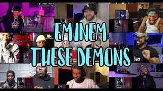 EMINEM  THESE DEMONS  UNCUT REACTION MASHUP [upl. by Sclar]