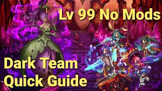 FFBE  Clash of Wills vs Anthemoessa  Lv 99 No Mods  Dark Team [upl. by Shanley759]