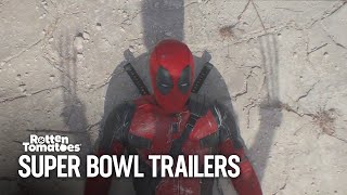 Super Bowl Movie Trailers amp TV Spots 2024 [upl. by Broida]