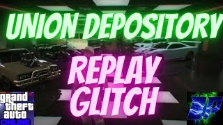 SOLO BEST UNION DEPOSITORY REPLAY GLITCH GTA 5 ONLINE MONEY GLITCH AFTER PATCH PS4 PC XBOX PS5 [upl. by Coffey]