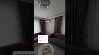 Müşterim bayıldı🥳￼ öneçıkar perde curtain home curtains satılık duvar ev evdekorasyonu [upl. by Kinnon950]