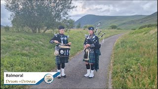 Balmoral  Highland Bagpipes amp Drums [upl. by Lenoil]