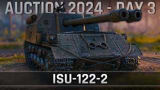 ISU1222 Worth it  World of Tanks Auction 2024 [upl. by Nam]