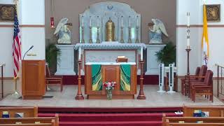 THE HOLY MASS  Corpus Christi Catholic Church celebrates Holy Mass every Sunday at 500 PM [upl. by Einahpet]