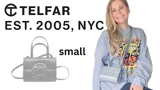 TELFAR SMALL BAG REVIEW COMPARISON TO NANO [upl. by Sekofski]