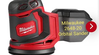 Milwaukee M18 Random Orbit Sander 2648 [upl. by Maller]