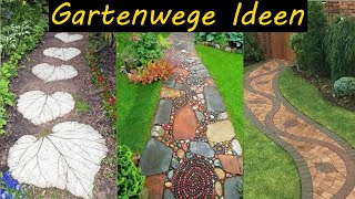 Gartenwege Ideen Gartenwege anlegen Ideen Gartenwege gestalten [upl. by Doss]