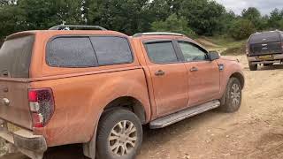 Thetford Green Laning Ford Ranger 23082020  After the storm [upl. by Kristof]