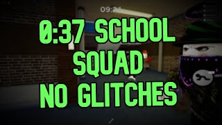 Beating School In 37 Seconds with NO glitches  Roblox Piggy 6p Speedrun [upl. by Euqinomad]