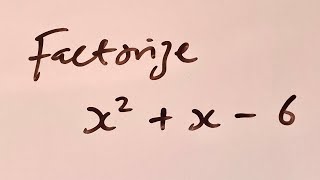 Factorization of quadratic expression [upl. by Standish221]