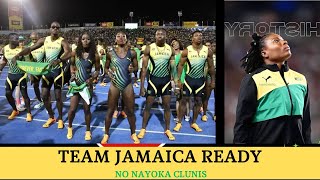 Team Jamaica Makes Final Preparation for arrival in Paris Olympics But Nayoka Clunis Not on Team [upl. by Llehsyar]