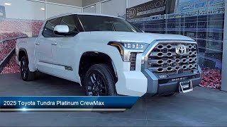 2025 Toyota Tundra Platinum CrewMax Milpitas San Jose Sunnyvale Fremont Livermore [upl. by Jacquetta751]