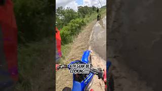 Friendly competition🔥 race training yamaha kawasaki Florida trails motovlog racing [upl. by Mok]