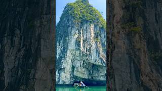 Ha long bay boat tour 🛶 halong halongbaycruise halongbaytravel halongbaytour vietnam viajar [upl. by Hersch308]