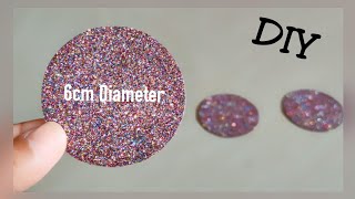 Glitter foam sheet craftFoamiran flower tutorialCraft for kidsDIY Hair accessoriesArt amp Craft [upl. by Nochur]