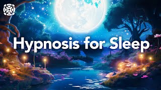 Guided Sleep Meditation Sleep Hypnosis Deeply Relax Into Slumber [upl. by Tibbs]