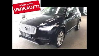 VERKAUFT  Volvo XC90 D5 AWD Auto Inscription EZ 2016 KM 17700km  235PS Diesel Allrad 7Sitzer [upl. by On625]