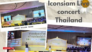 Iconsiam Mall Thailand  Live Concert 2024  Thai and English Songs [upl. by Nij]