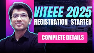 All About VITEEE 2025✅  Exam Date Eligibility Exam Pattern Application Form [upl. by Lebaron]