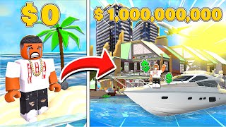 BUILDING AN ENTIRE LUXURY RESORT Roblox Resort Simulator Tycoon [upl. by Anairad953]