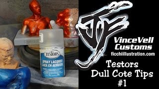 Testors Dull Cote Tips 1 [upl. by Stilwell381]