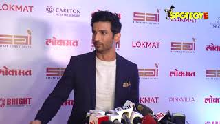 Sushant Singh Reaction on Padmavati Controversy Lokmat Maharashtras Most Stylish Awards 2017 [upl. by Marlene]