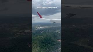 Landing at Dabolim AirportGoa shorts travel goa travelshorts travelvlog reels flight [upl. by Beaudoin945]