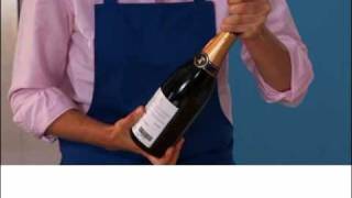 Real Simple How To Open a Bottle of Sparkling Wine [upl. by Marcy830]