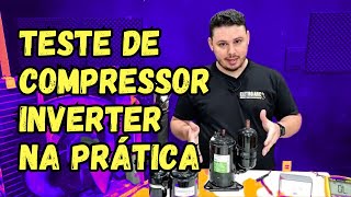 Aula  Teste de Compressor Inverter na Prática [upl. by Grayson]