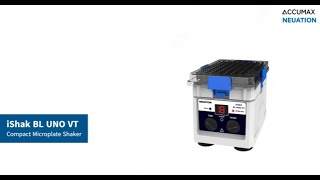 iShak BL UNO VT Compact Microplate Shaker [upl. by Fredrick154]