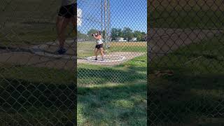 Avery Aldridge Sons of Italy Championship 2nd place 4kg hammer throw [upl. by Animas]