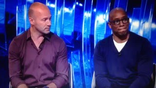 Ian Wright says he loves his mum after Alan Shearer asks him about it while they are talking [upl. by Rora]