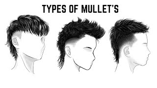 Types of Mullet Hairstyles for Men and How To Style Them [upl. by Ahseenal]