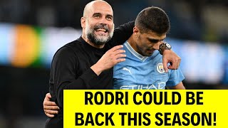 Rodri’s Early Return Could Transform Manchester Citys Season  Guardiola’s Defensive Crisis [upl. by Yanat]