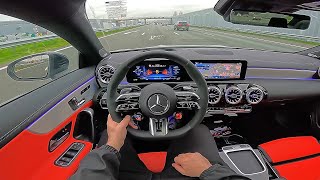 THE NEW MERCEDES CLA 45 S AMG TEST DRIVE [upl. by Acinehs]