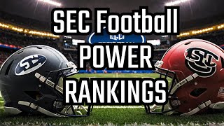 SEC Football  Strength of Schedule [upl. by Ecilayram]