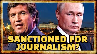 EU Members Float SANCTIONS Against TUCKER for Putin Interview [upl. by Dnalloh]