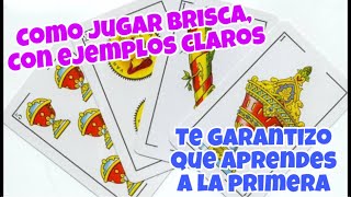 Como jugar brisca fácilmente  como jugar baraja española  Aprende a jugar baraja española facil [upl. by Oirifrop506]