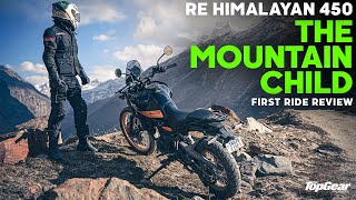 Allnew RE Himalayan 450 Review  The Mountain Child [upl. by Thursby360]