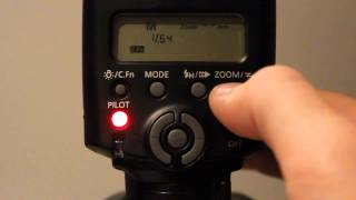 How to use all the functions on your Canon 430EXII Speedlite [upl. by Eecats456]