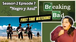 First Time Watching BREAKING BAD 2x7 quotNegro y Azulquot [upl. by Odlonyer56]